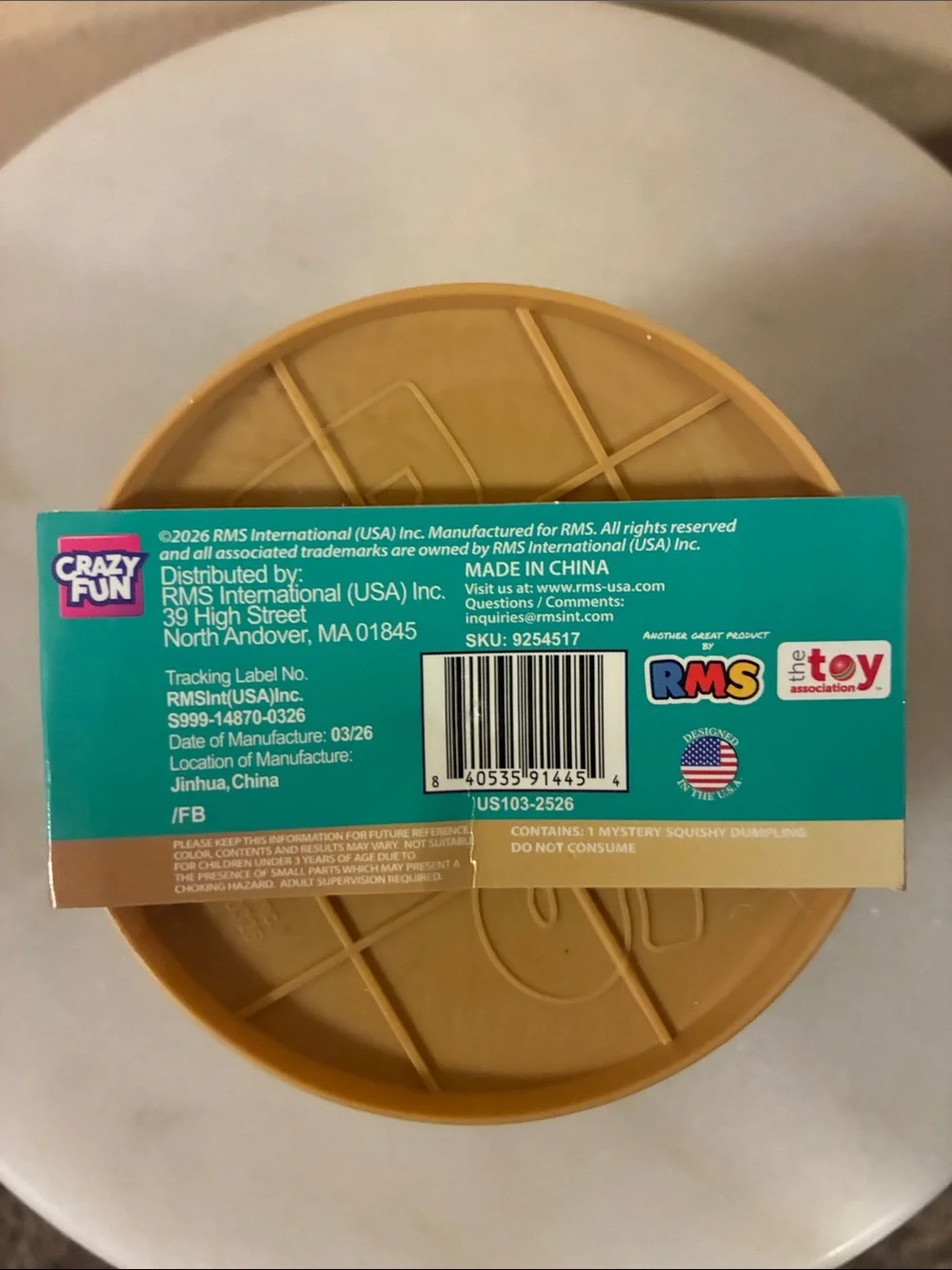 The Original Mystery Dumpling - Gold Shimmering Edition (Yellow)